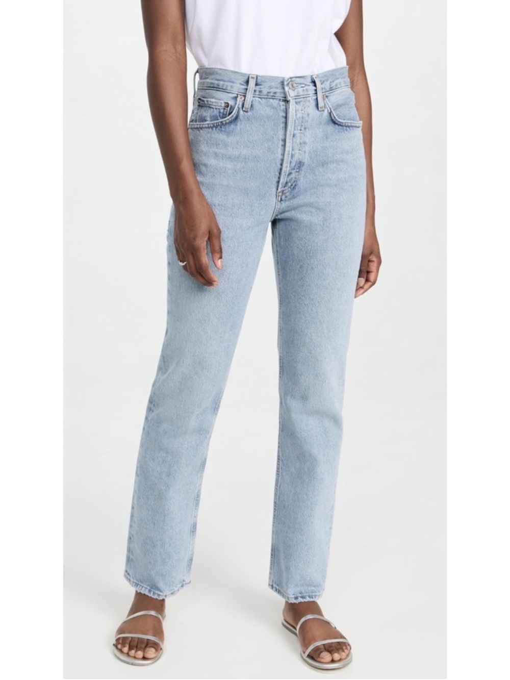AGOLDE Lana Jeans Size 27 High Rise Straight Leg